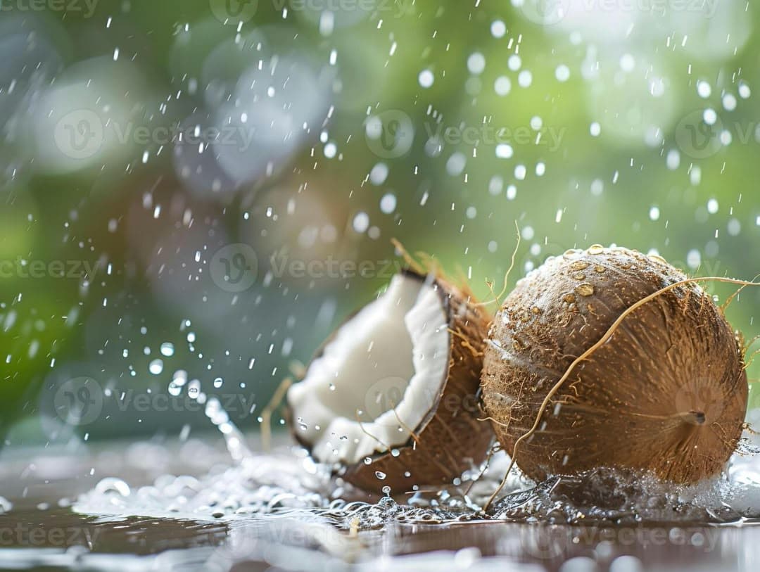 Coconut breaking monthly ritual