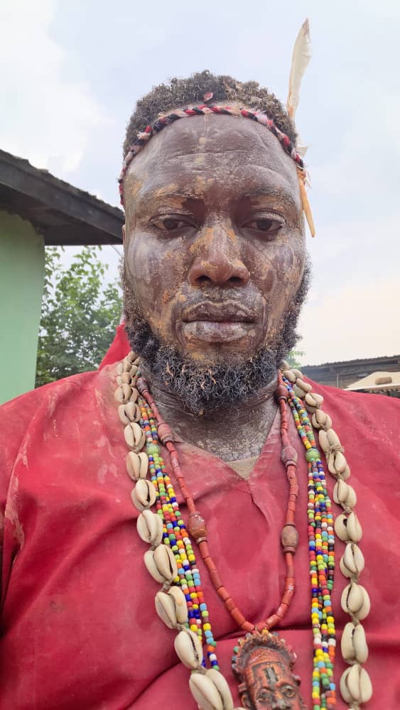 Ogun initiation ceremony