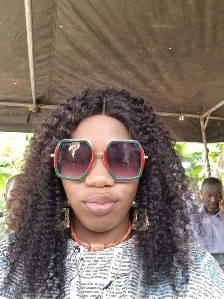 Omoyemwen at the temple